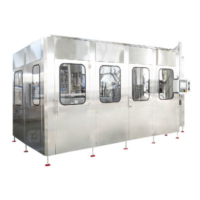 3500 * 2200 * 2500mm 5000 BPH آلة تعبئة المياه المعدنية